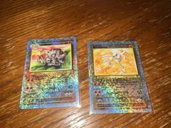 2002 Vintage Pokemon Legendary Collection Huge 750 Lp/nm Cards Firework Holos - Image 2