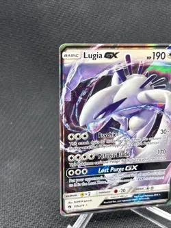 Lugia GX 159/214 Sm-Lost Thunder Holo Pokemon Card - Near Mint - Image 2