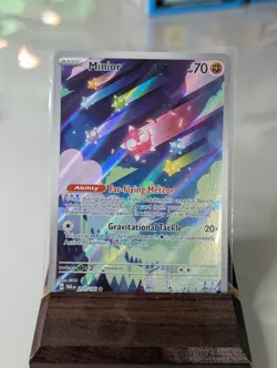 Pokemon TCG Minior Paradox Rift 201/182 Holo Illustration Rare NM - Image 1
