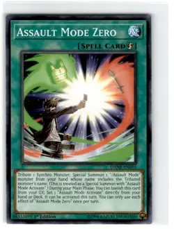 Yu-Gi-Oh! Assault Mode Zero Common DANE-EN055 Moderately Played 1st Edition - Image 1