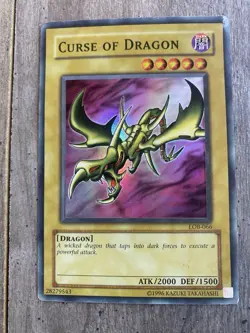 Curse of Dragon LOB-066 The Legend of Blue Eyes White Dragon-Unlimited Edition - Image 1
