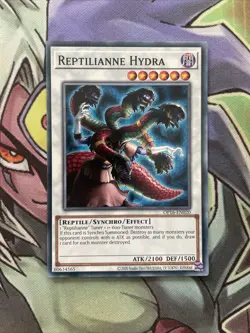 OP16-EN020 Reptilianne Hydra Common Unlim Edition NM Yugioh Card - Image 1