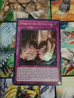 Yu-Gi-Oh! Songs of the Dominators ALIN-EN078 Alliance Insight 1st Edition - Image 1