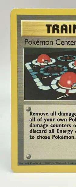 1999 Pokemon Center 85/102 Pokemon Trainer Card Vintage LP/MP - Image 3