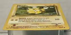 1st Edition Jungle Pikachu 60/64 Pokemon Card WOTC Vintage LP - Image 4