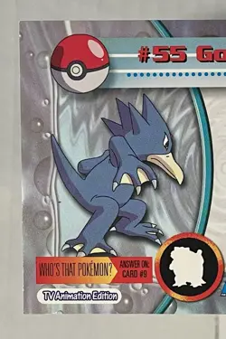 1999 Topps Golduck #55 Pokemon Card TV Animation Edition Vintage LP - Image 3