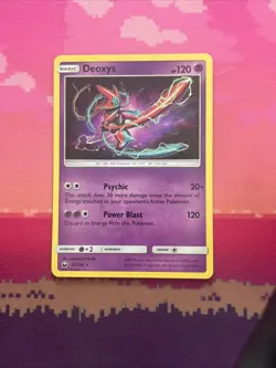Pokemon Card Deoxys Celestial Storm Holo Rare 67/168 Near Mint - Image 1