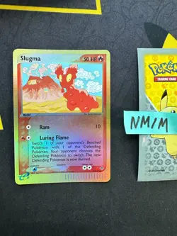 Pokemon Card Slugma EX Dragon Reverse Holo 72/97 024 💎NM💎 - Image 1