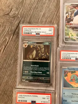 Pokemon PSA Graded 16 Card Bundle Mostly 10s, Gengar, Snorlax, Umbreon Gold star - Image 10