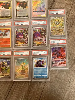 Pokemon PSA Graded 16 Card Bundle Mostly 10s, Gengar, Snorlax, Umbreon Gold star - Image 4