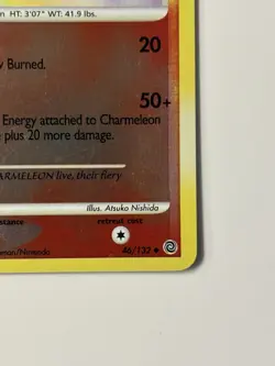 Charmeleon 46/132 Secret Wonders Reverse Holo Pokemon Card TCG NM-LP - Image 2