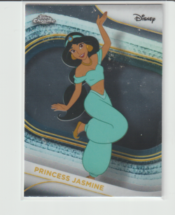 2025 Topps Chrome Disney Princess Jasmine Card #185 - Image 1