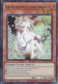 Ash Blossom Joyous Spring - RA04-EN025 - Ultra Rare 1st Edition Card Yugioh - Image 1