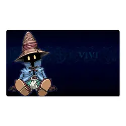 Final Fantasy Table Playmat Vivi Ornitier TCG CCG FF Trading Card Game Mat & Bag - Image 1