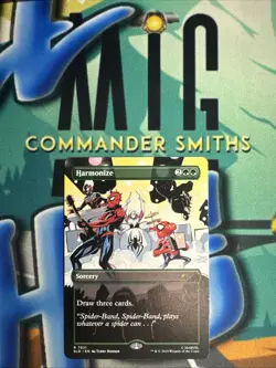 Harmonize - COLOR 🔥 Borderless NONFOIL 🔥 MTG NM Secret Lair Spider-Man 7021 - Image 1