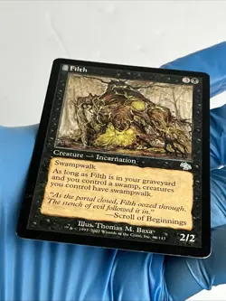 Filth Judgment MTG English - Condition Shown In Many Pictures - Image 3
