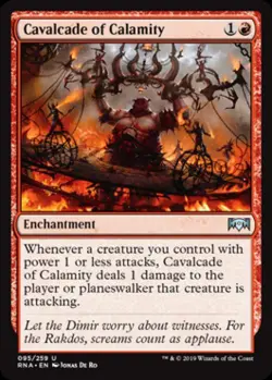Cavalcade of Calamity - Light Play MTG Ravnica Allegiance - Image 1