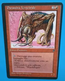 Magic the Gathering MTG Legends FBB SPINAL VILLIAN LP/EX ITALIAN Rare 1994 NICE - Image 3