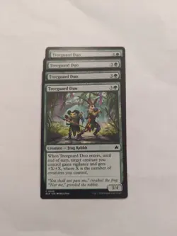 (4) Treeguard Duo *PLAYSET* Bloomburrow Regular NM MTG - Image 1