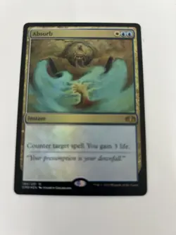 Magic MTG Invasion FOIL Absorb NEAR MINT NM - Image 2