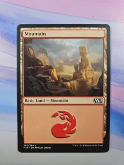 Magic the Gathering MTG 2015 Core Set | Mountain 262/269 - Image 1