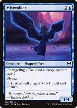 (3x FOIL) MISTWALKER - Kaldheim â€“ MTG Magic the Gathering Card - Image 1