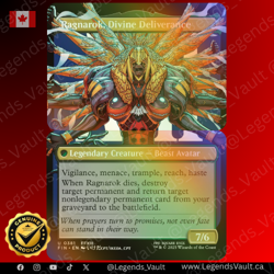 MTG FF - Magic The Gathering - Final Fantasy - Ragnarok (Borderless - Foil) - Image 1