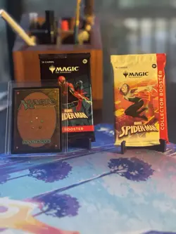 MTG Marvel's Spider Man x1 Collector Booster Pack + x1 Play Booster + x1 Single! - Image 1