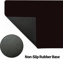 Black MTG Playmat - 24x14 Inches TCG Game Mat for Trading Card Games New - Image 3