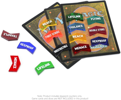 60 Pieces Color-Coded MTG Keyword Counters & Token Box Set for Card Games TCG - Image 5