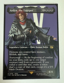 MTG: Ardyn, the Usurper (0379) (Borderless) Final Fantasy Regular NM - Image 1