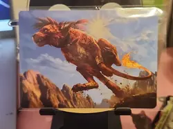 Magic The Gathering MTG - Red XIII, Proud Warrior - Final Fantasy Art Series - Image 1