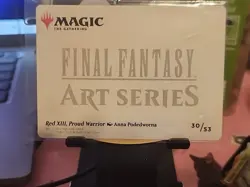 Magic The Gathering MTG - Red XIII, Proud Warrior - Final Fantasy Art Series - Image 3
