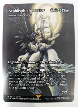 Sephiroth, the Savior  MTG Final Fantasy VII Crossover M0049 NM/M - Image 1