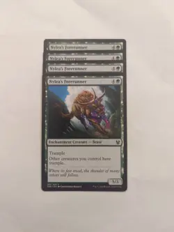 (4) Nylea's Forerunner *PLAYSET* Theros Beyond Death Regular NM MTG - Image 1