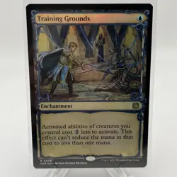 Magic The Gathering MTG - Training Grounds (Showcase) Foil - MAT - Image 1