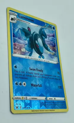 Lumineon 041/196 Lost Origin Reverse Holo Pokemon TCG Mint Unplayed - Image 2