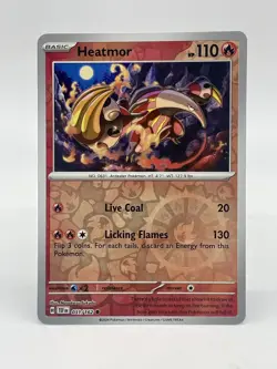 Heatmor 31/162 Reverse Holo Temporal Forces Pokemon TCG Mint Unplayed - Image 1
