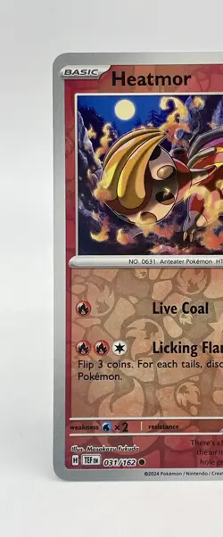Heatmor 31/162 Reverse Holo Temporal Forces Pokemon TCG Mint Unplayed - Image 3