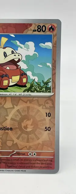 Fuecoco Scarlet & Violet 036/198 Fire Reverse Holo Pokemon TCG Mint Unplayed - Image 4