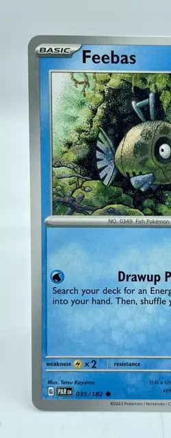 Feebas 035/182 Paradox Rift Non-Holo Pokemon TCG Mint Unplayed - Image 2
