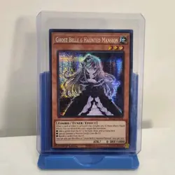 Ghost Belle & Haunted Mansion MP22-EN258 Platinum Secret Rare Yugioh TCG - Image 4