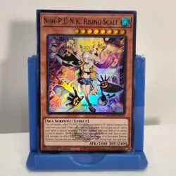 Noh-PUNK Rising Scale BLMM-EN050 Ultra Rare 1st Yugioh TCG - Image 1