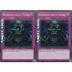 RICHIAMO DELLA TOMBA 2x (Call Of The Grave) Segreta • LCKC IT103 • 1Ed • Yugioh! - Image 1