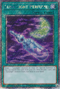 Luna Light Perfume - RA04-EN090 - Platinum Secret Rare 1st ed - NM Yugioh - Image 1