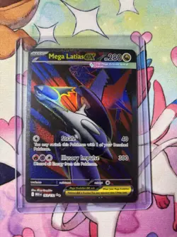 Mega Latias Ex 163 Full Art Pokemon TCG NM Mega Evolutions Ultra Rare Card - Image 3