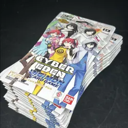 16x Digimon Card Game Cyber Eden Booster Packs #TH - Image 3