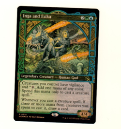 Inga And Esika Showcase 0310 Rare Foil March Of The Machines MTG Single Card - Image 1