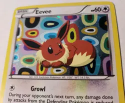 Pokemon Card - Eevee Black and White Holo BW94 Promo Light Play See Pictures - Image 3