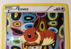 Pokemon Card - Eevee Black and White Holo BW94 Promo Light Play See Pictures - Image 4